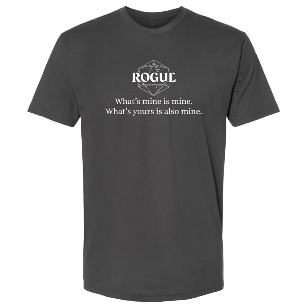 Rogue – What’s Mine Is Mine, What’s Yours Is Also Mine Premium Unisex T-Shirt - Heavy Metal - 8