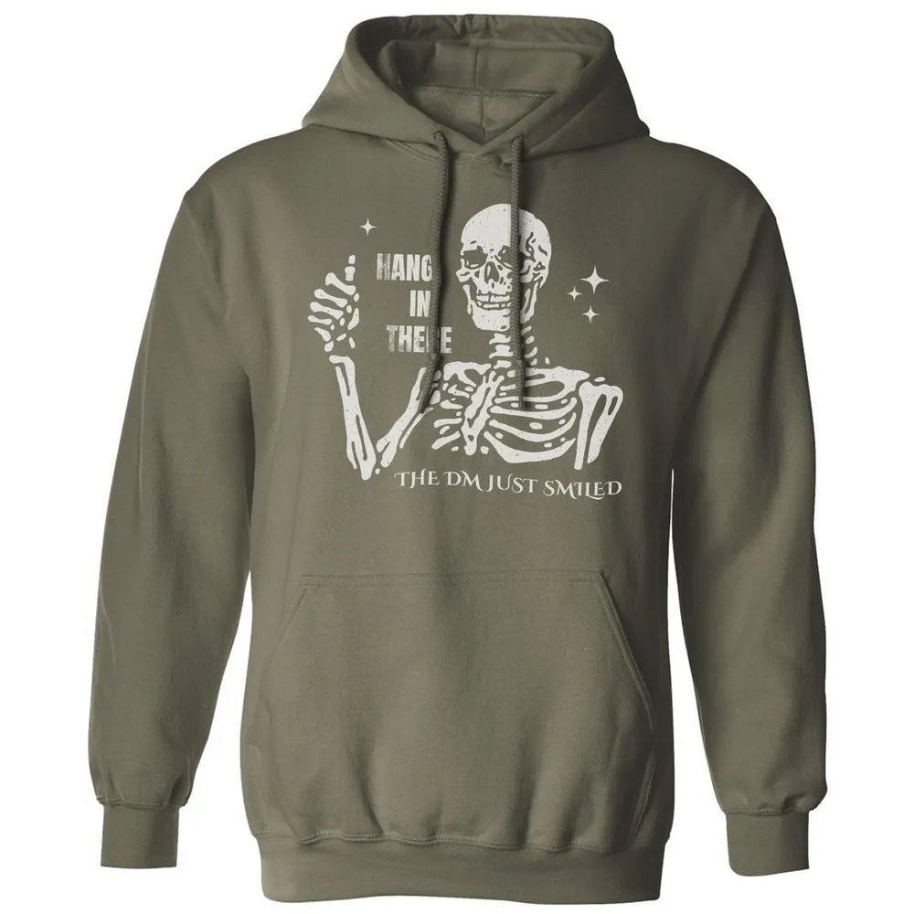 Hang In There – The DM Just Smiled Skeleton - Military Green - 4