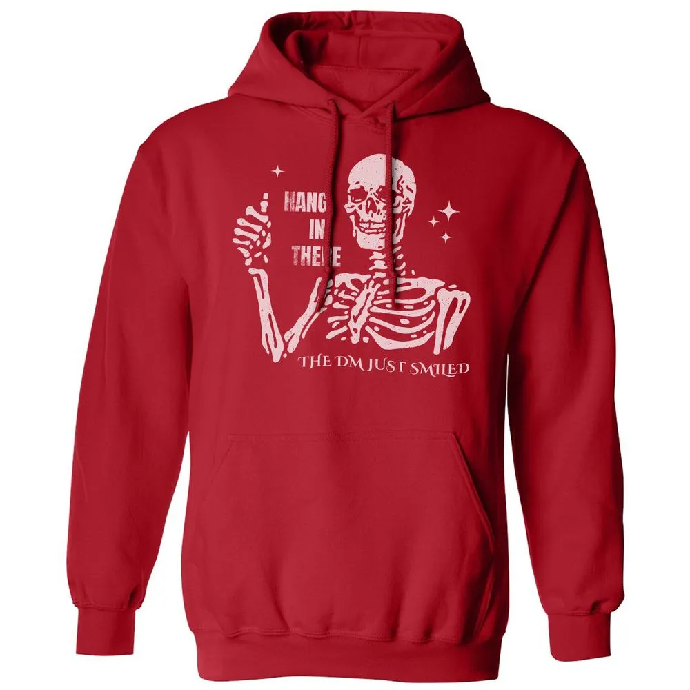 Hang In There – The DM Just Smiled Skeleton - Red - 5