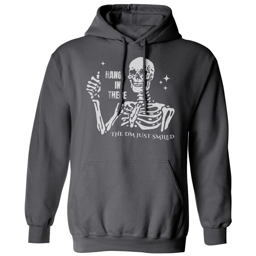 Hang In There – The DM Just Smiled Skeleton - Charcoal - 7