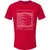 ADHD&D Nutrition Facts Premium Unisex T-Shirt - Red - 6