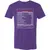 ADHD&D Nutrition Facts Premium Unisex T-Shirt - Purple Rush - 7