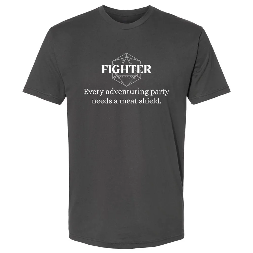 Fighter – Every Party Needs A Meat Shield Premium Unisex T-Shirt - Heavy Metal - 8