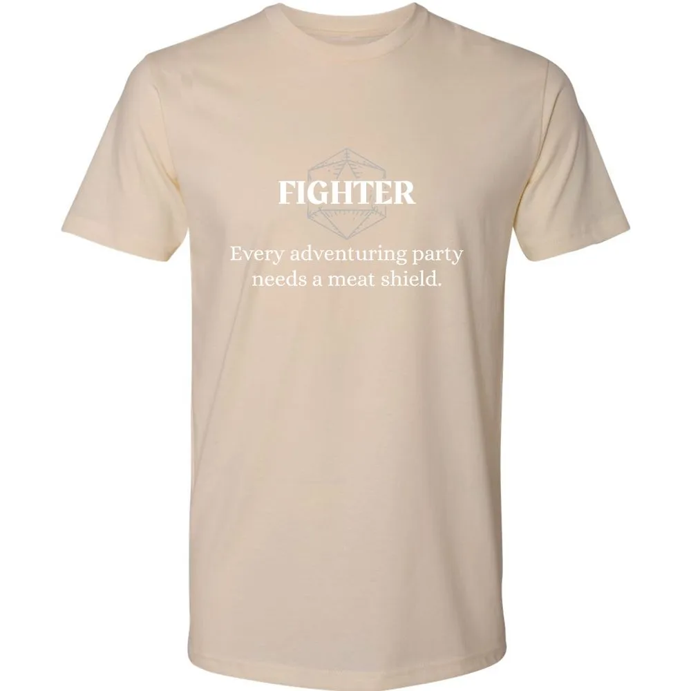 Fighter – Every Party Needs A Meat Shield Premium Unisex T-Shirt - Cream - 14