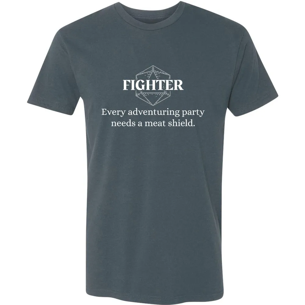 Fighter – Every Party Needs A Meat Shield Premium Unisex T-Shirt - Indigo - 15