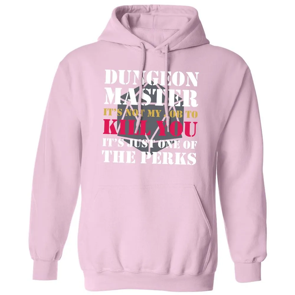 DUNGEON MASTER NOT MY JOB Classic Unisex Hoodie - Light Pink - 3