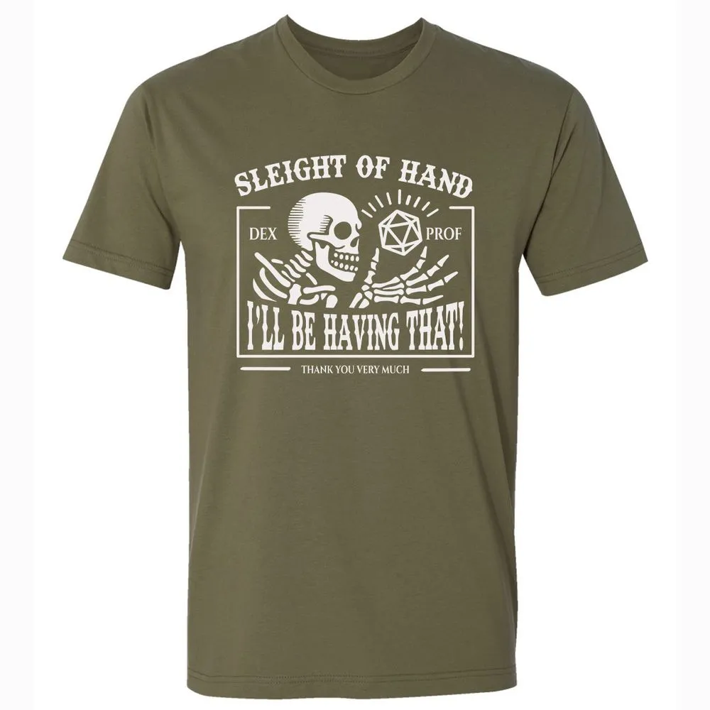 Sleight of Hand – I’ll Be Having That! - Military Green - 5