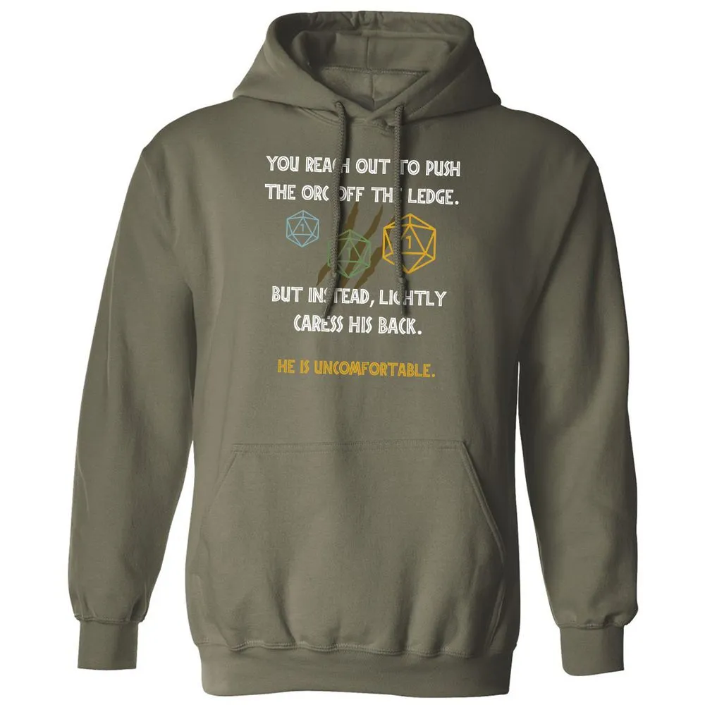 YOU REACH OUT TO PUSH Classic Unisex Hoodie - Military Green - 4
