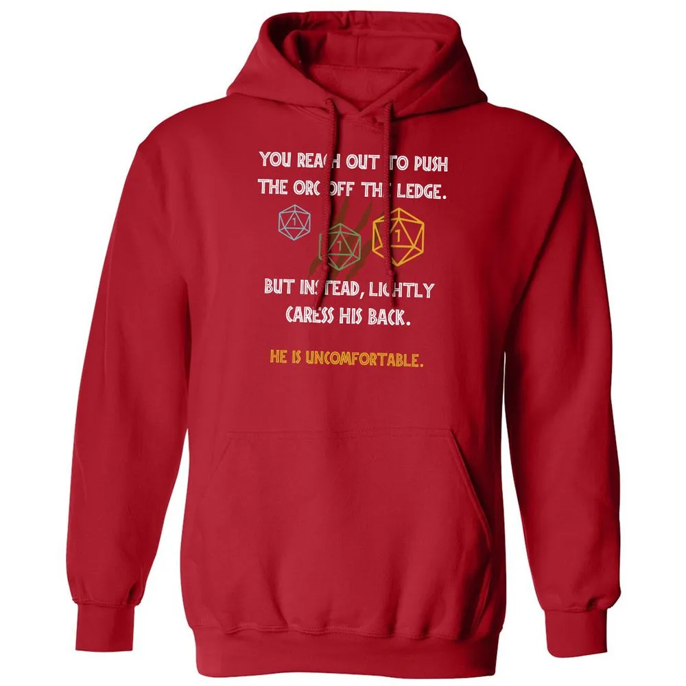 YOU REACH OUT TO PUSH Classic Unisex Hoodie - Red - 5
