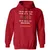 YOU REACH OUT TO PUSH Classic Unisex Hoodie - Red - 5