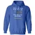 YOU REACH OUT TO PUSH Classic Unisex Hoodie - Royal - 9