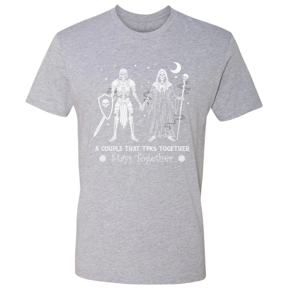 TPK Love – Skeleton Couple - Heather Grey - 9