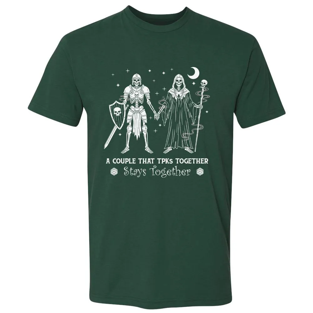 TPK Love – Skeleton Couple - Forest Green - 13