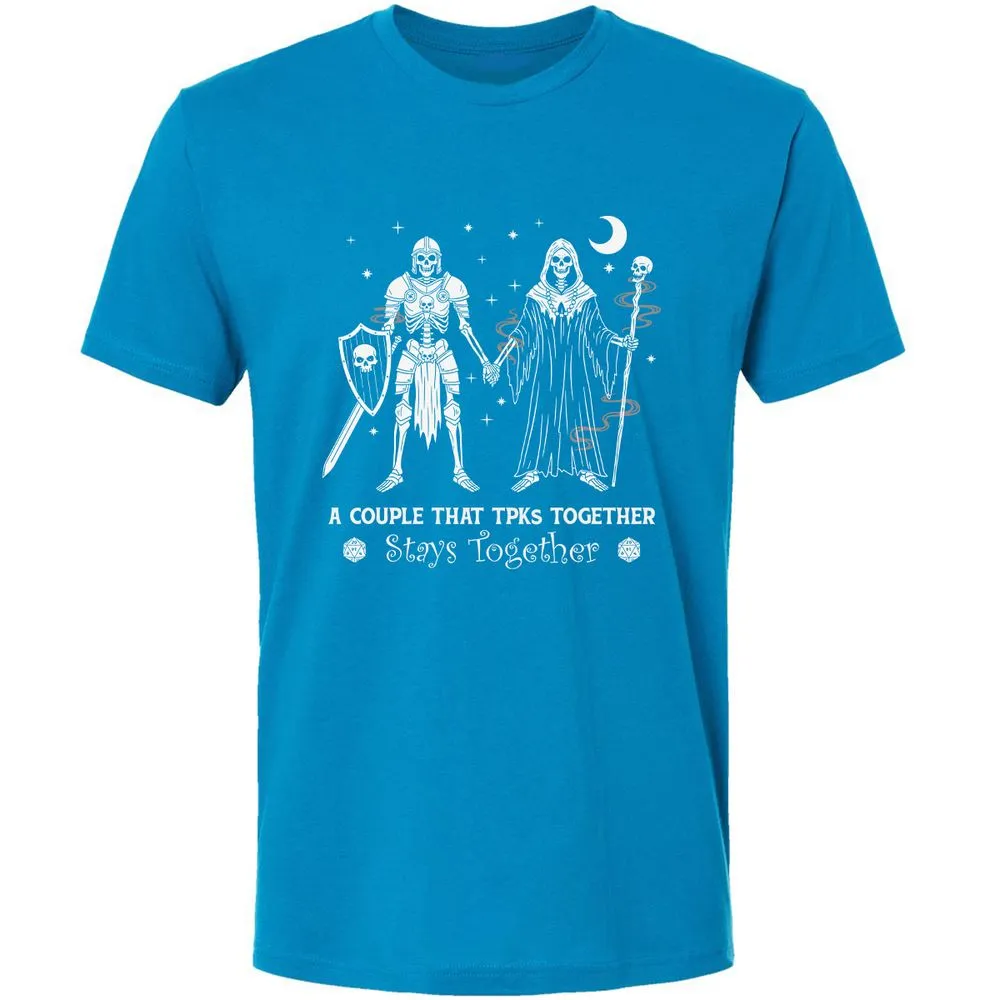 TPK Love – Skeleton Couple - Turquoise - 16