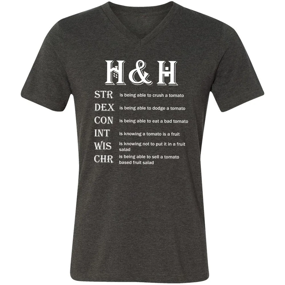 H&H - House and Humans Tomato Stat - Dark Grey Heather - 8