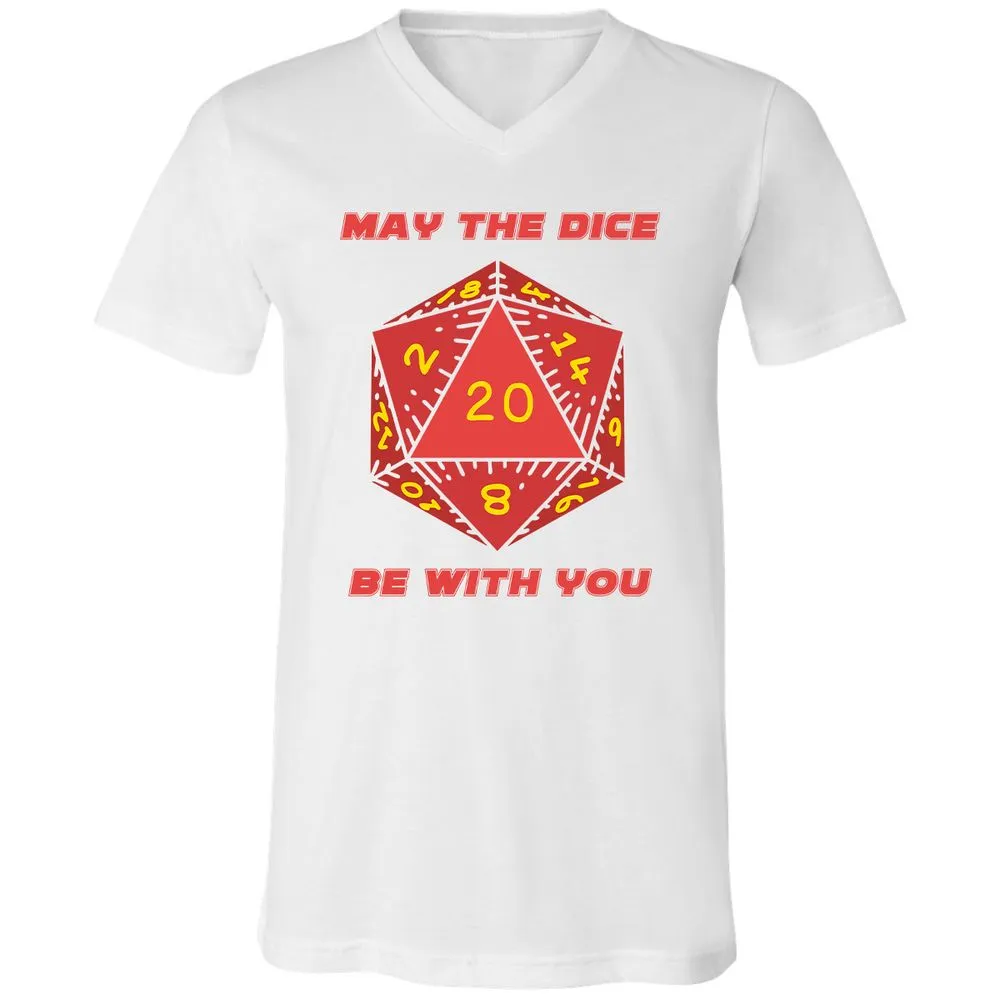 May the Dice Be With You - White - 5