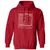 ADHD&D Nutrition Facts Classic Unisex Hoodie - Red - 5