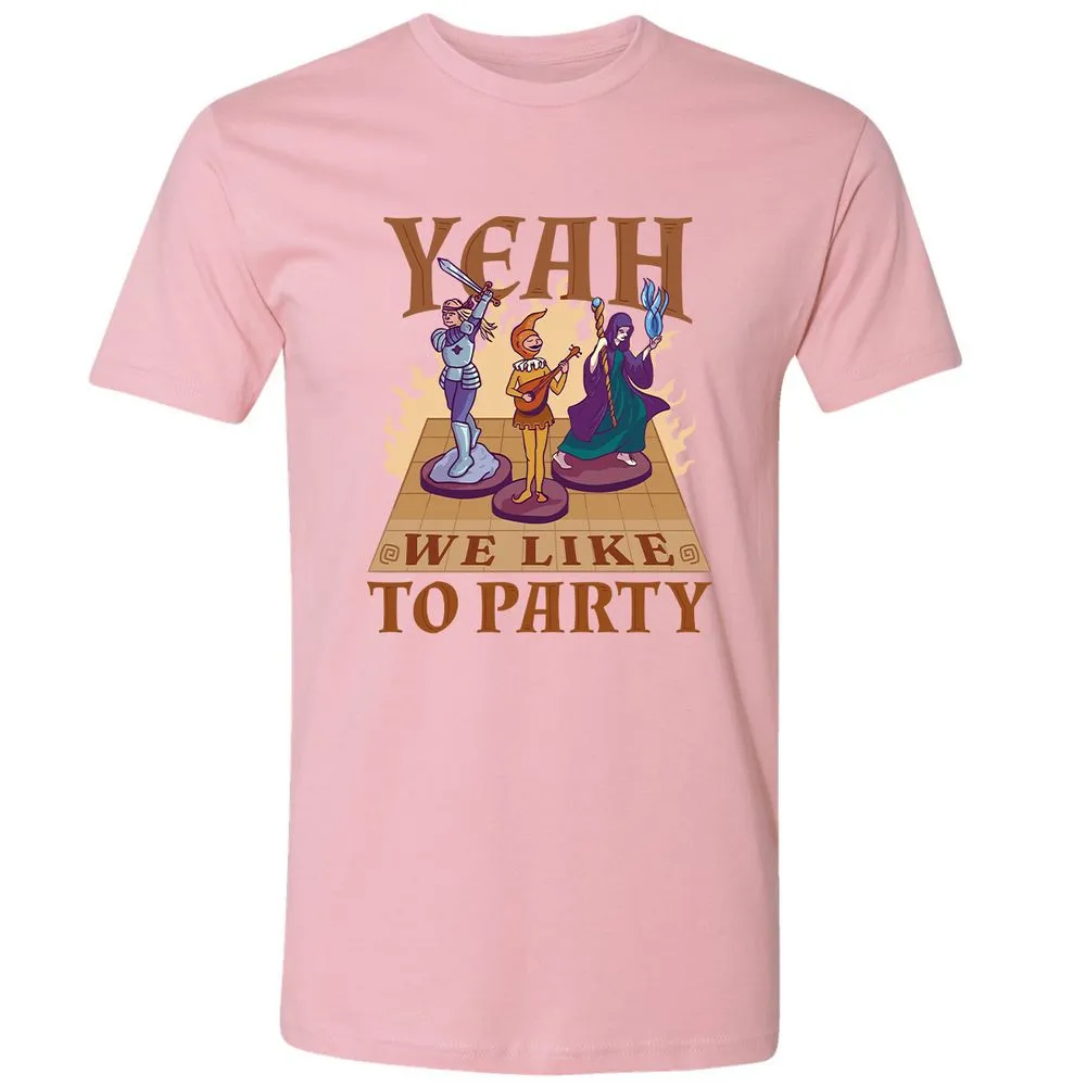 Yeah We Like to Party - Light Pink - 3