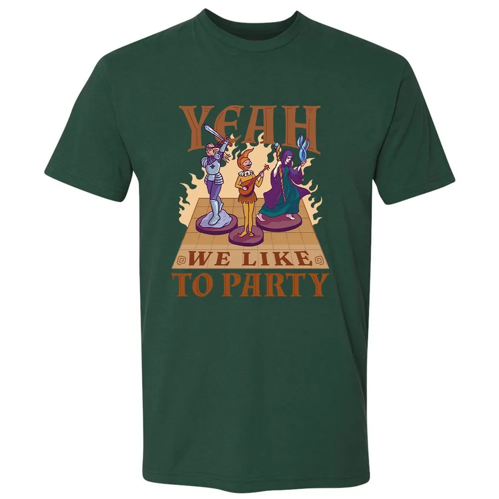 Yeah We Like to Party - Forest Green - 13