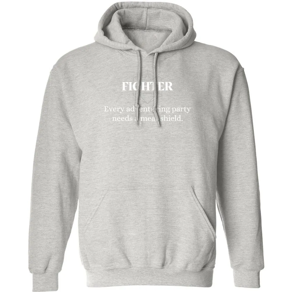 Fighter – Every Party Needs A Meat Shield Classic Unisex Hoodie - Ash - 8