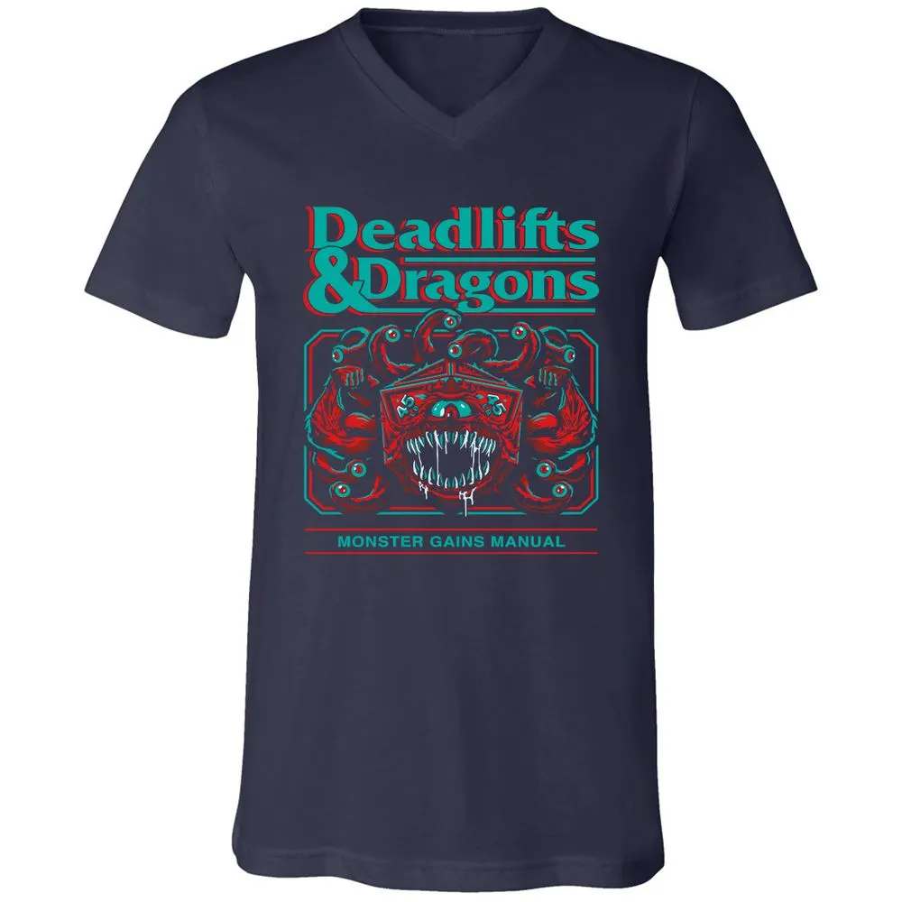 Deadlifts & Dragons Beholder - Navy - 2