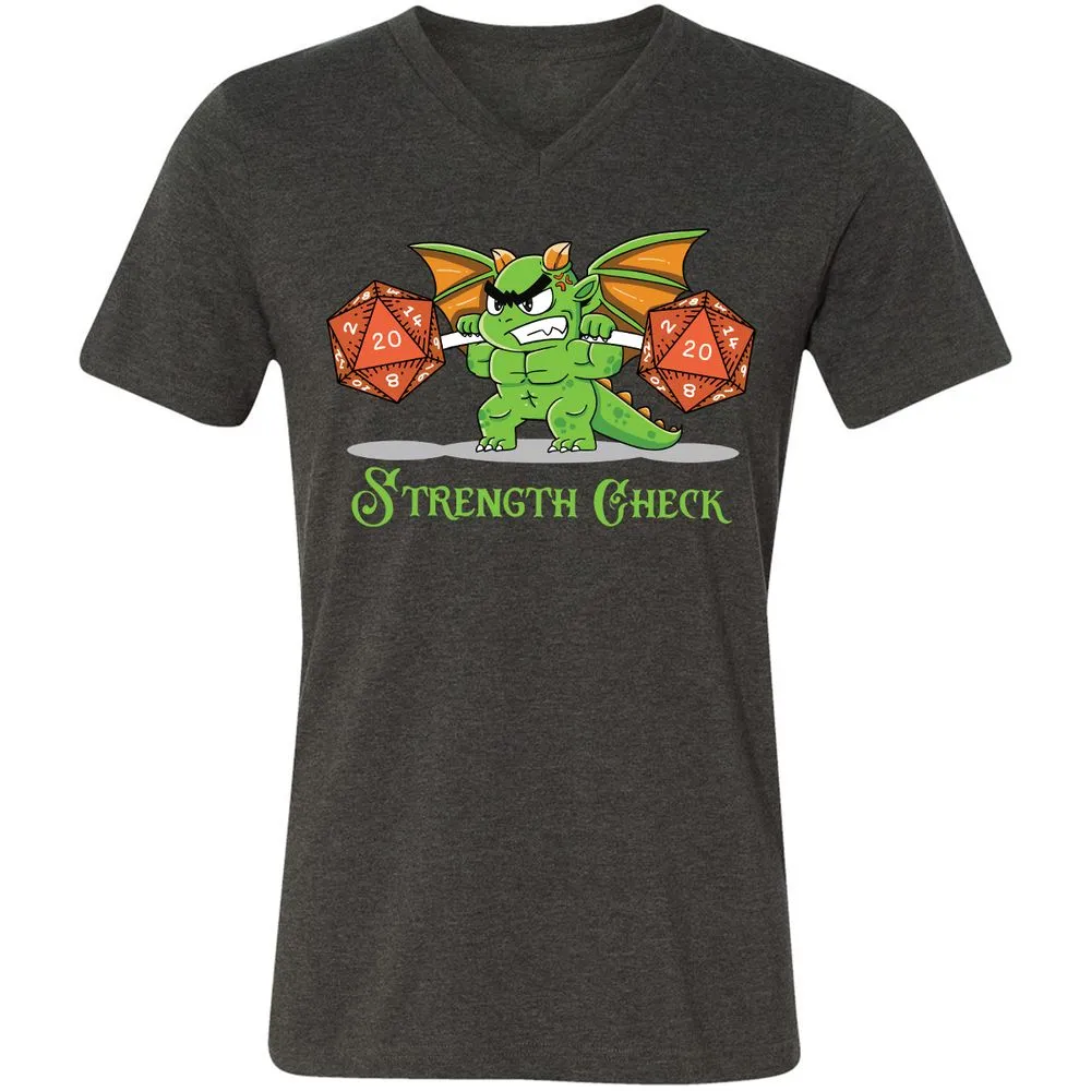 Strength check - Dark Grey Heather - 8