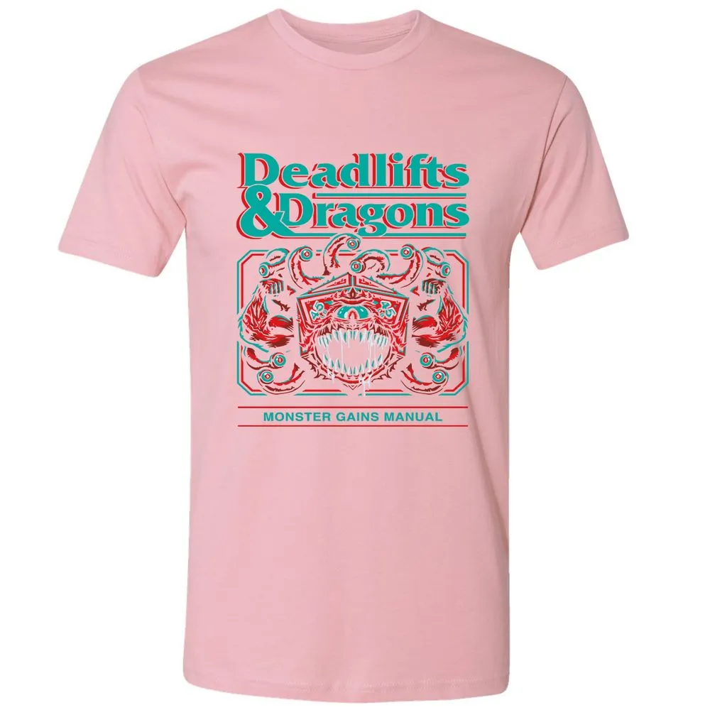 Deadlifts & Dragons Beholder - Light Pink - 3