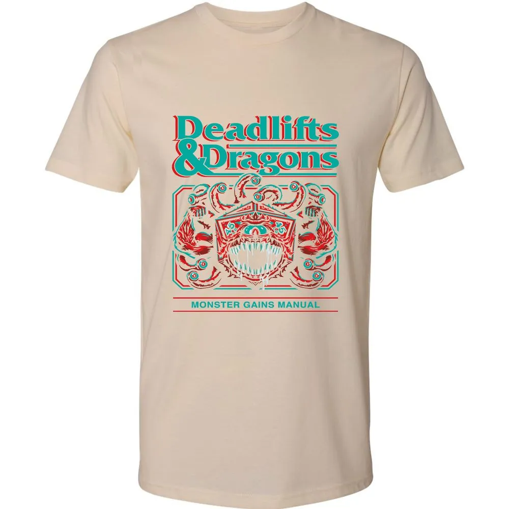 Deadlifts & Dragons Beholder - Cream - 14