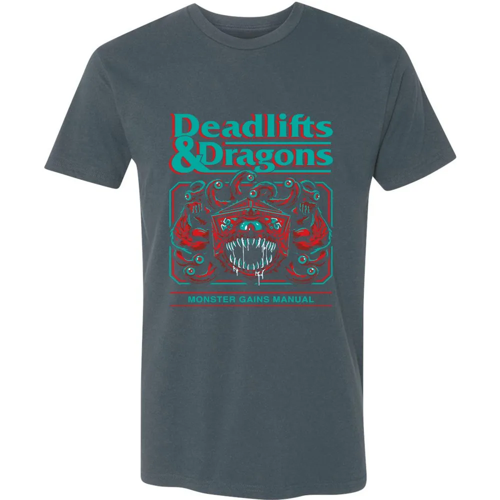 Deadlifts & Dragons Beholder - Indigo - 15
