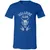 Hellfire Club Unisex V-Neck T-Shirt - True Royal - 4