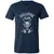 Hellfire Club Unisex V-Neck T-Shirt - Heather Navy - 15