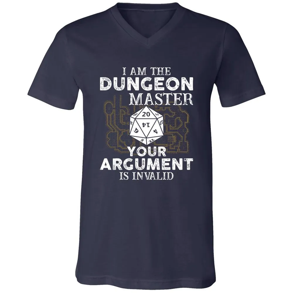 I Am the Dungeon Master – Your Argument Is Invalid - Navy - 2