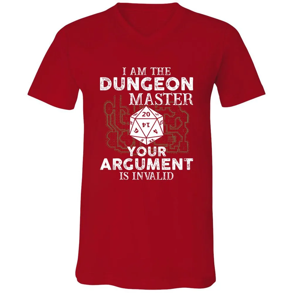 I Am the Dungeon Master – Your Argument Is Invalid - Red - 3