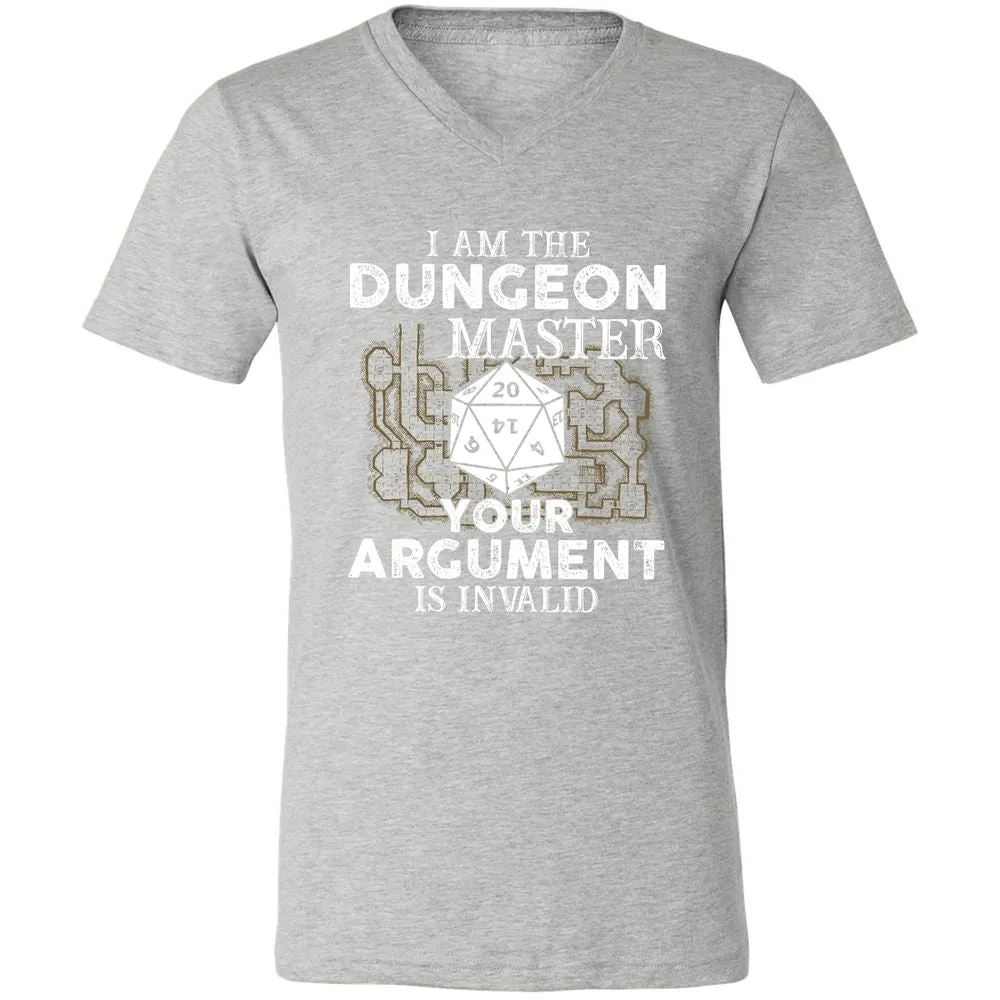 I Am the Dungeon Master – Your Argument Is Invalid - Athletic Heather - 7