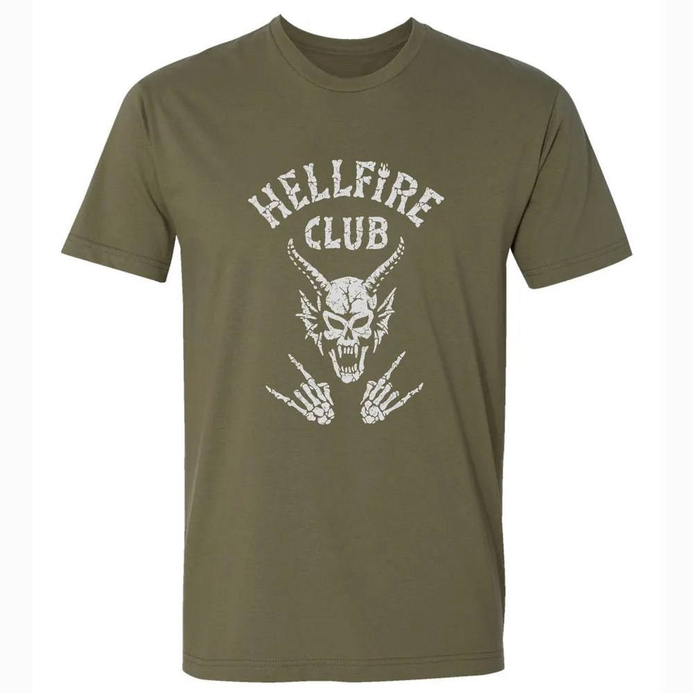 Hellfire Club Premium Unisex T-Shirt - Military Green - 5
