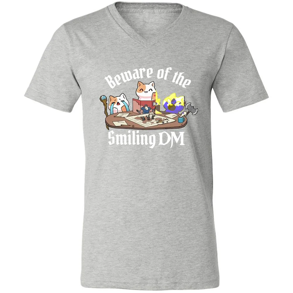 Beware of the Smiling DM - Athletic Heather - 7