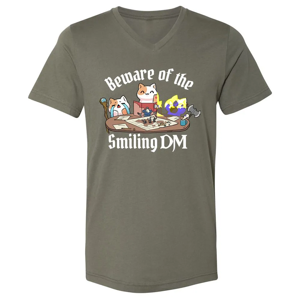 Beware of the Smiling DM - Military Green - 10