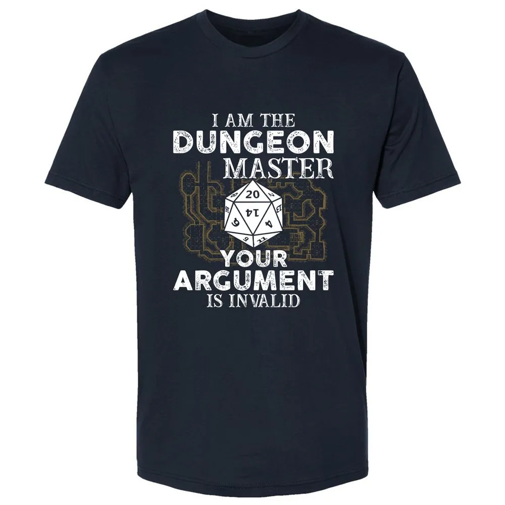 I Am the Dungeon Master – Your Argument Is Invalid - Midnight Navy - 2