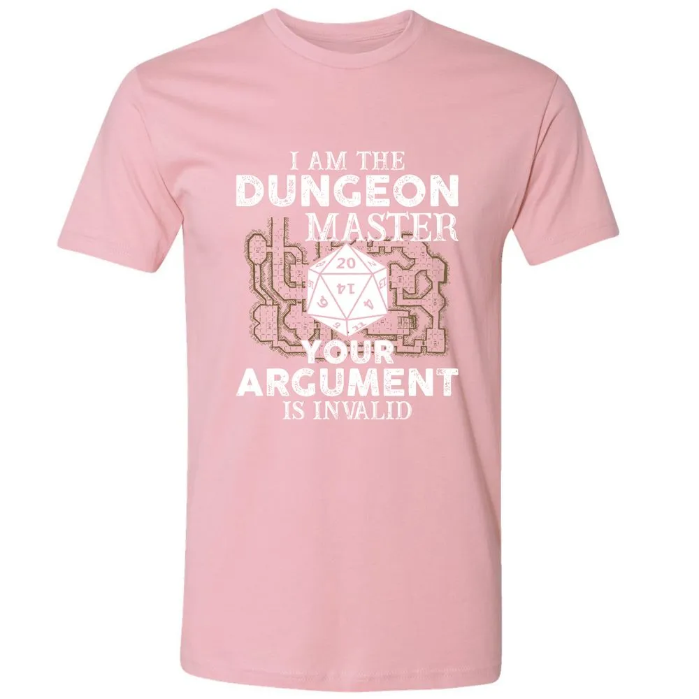 I Am the Dungeon Master – Your Argument Is Invalid - Light Pink - 3