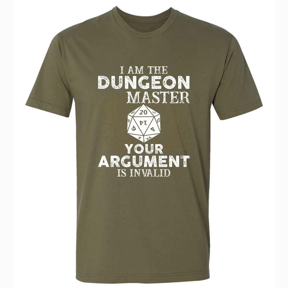 I Am the Dungeon Master – Your Argument Is Invalid - Military Green - 5