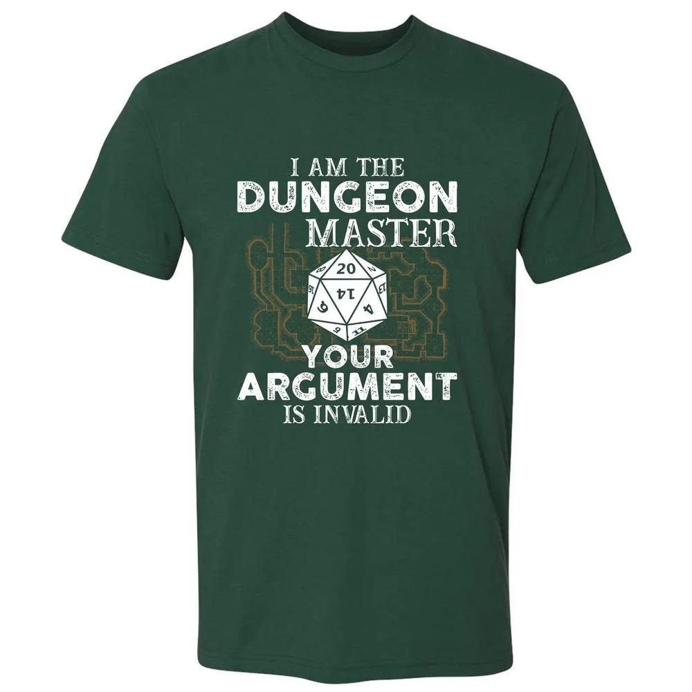 I Am the Dungeon Master – Your Argument Is Invalid - Forest Green - 13