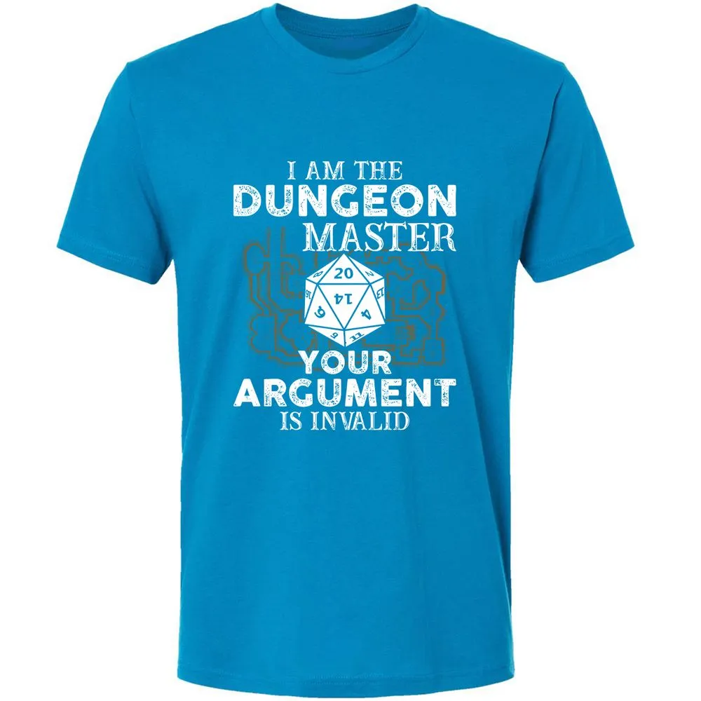 I Am the Dungeon Master – Your Argument Is Invalid - Turquoise - 16