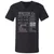Writer Stats New Unisex V-Neck T-Shirt - Black - 1