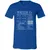 Writer Stats New Unisex V-Neck T-Shirt - True Royal - 4