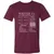 Writer Stats New Unisex V-Neck T-Shirt - Maroon - 6