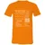 Writer Stats New Unisex V-Neck T-Shirt - Orange - 11