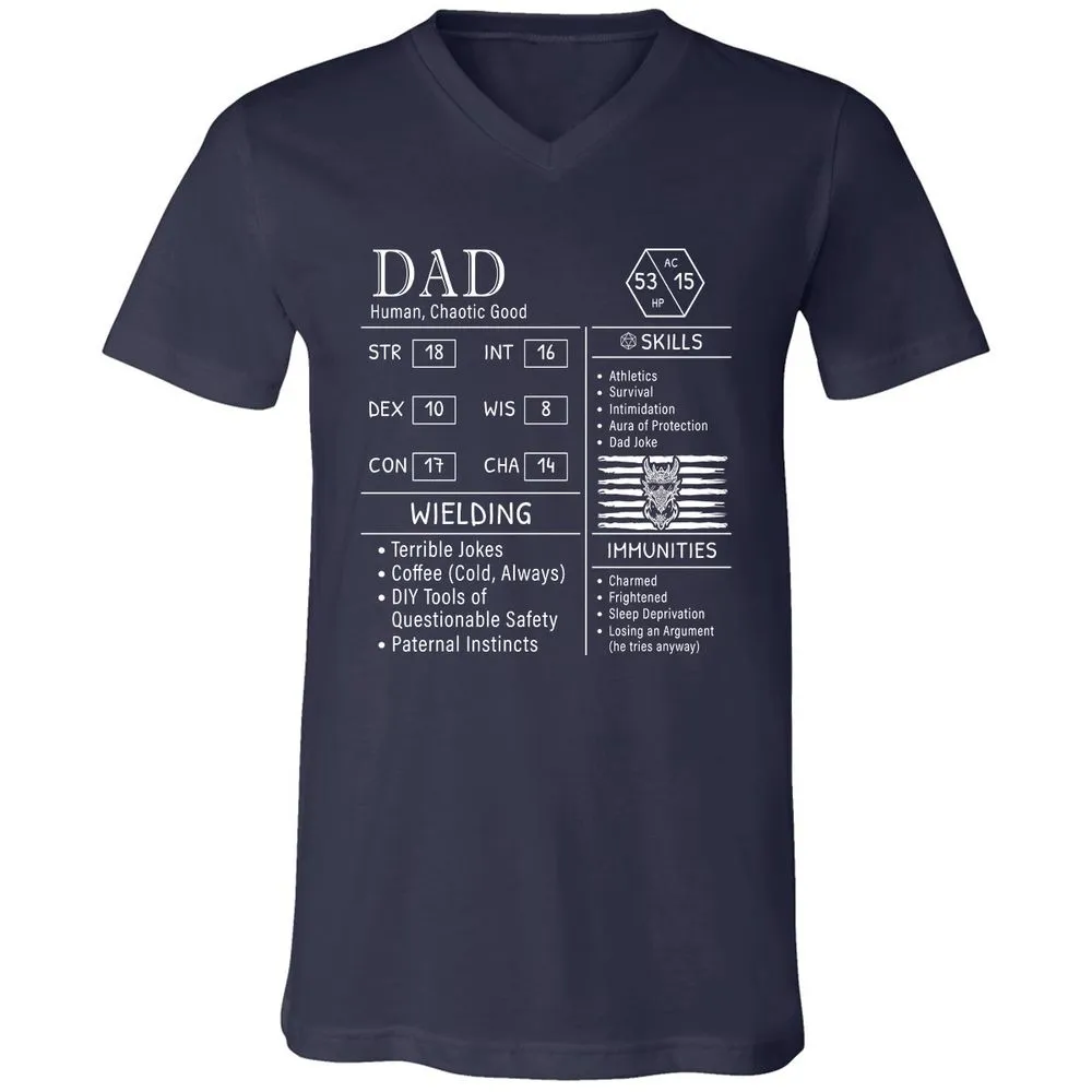 Dad Stats New - Navy - 2