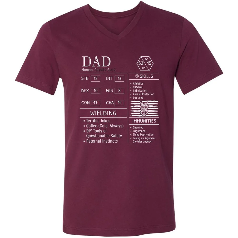 Dad Stats New - Maroon - 6