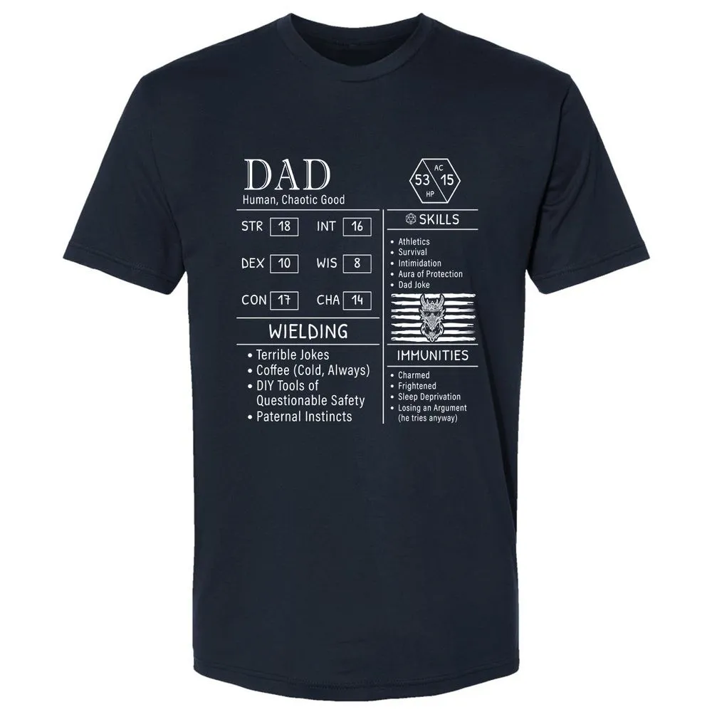 Dad Stats New - Midnight Navy - 2