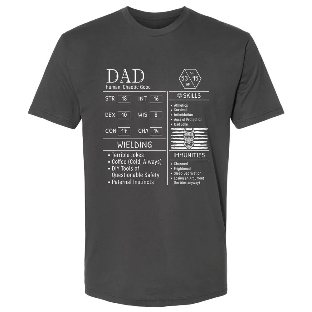 Dad Stats New - Heavy Metal - 8